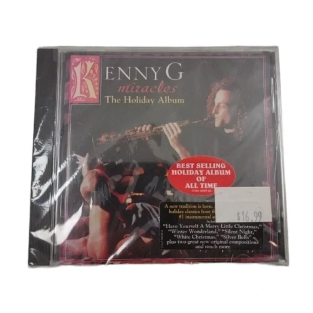 Kenny G Miracles CD The Holiday Album Brand New/Sealed